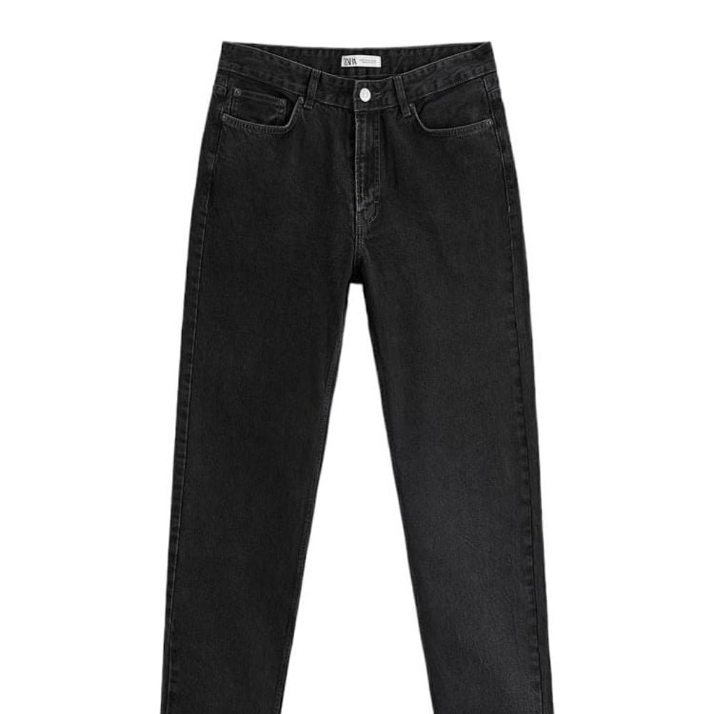ZARA SLIM FIT TAPERED JEANS BLACK SIZE 29  | 4060/499/800